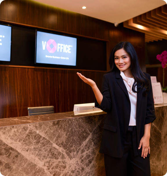 Lokasi strategis vOffice