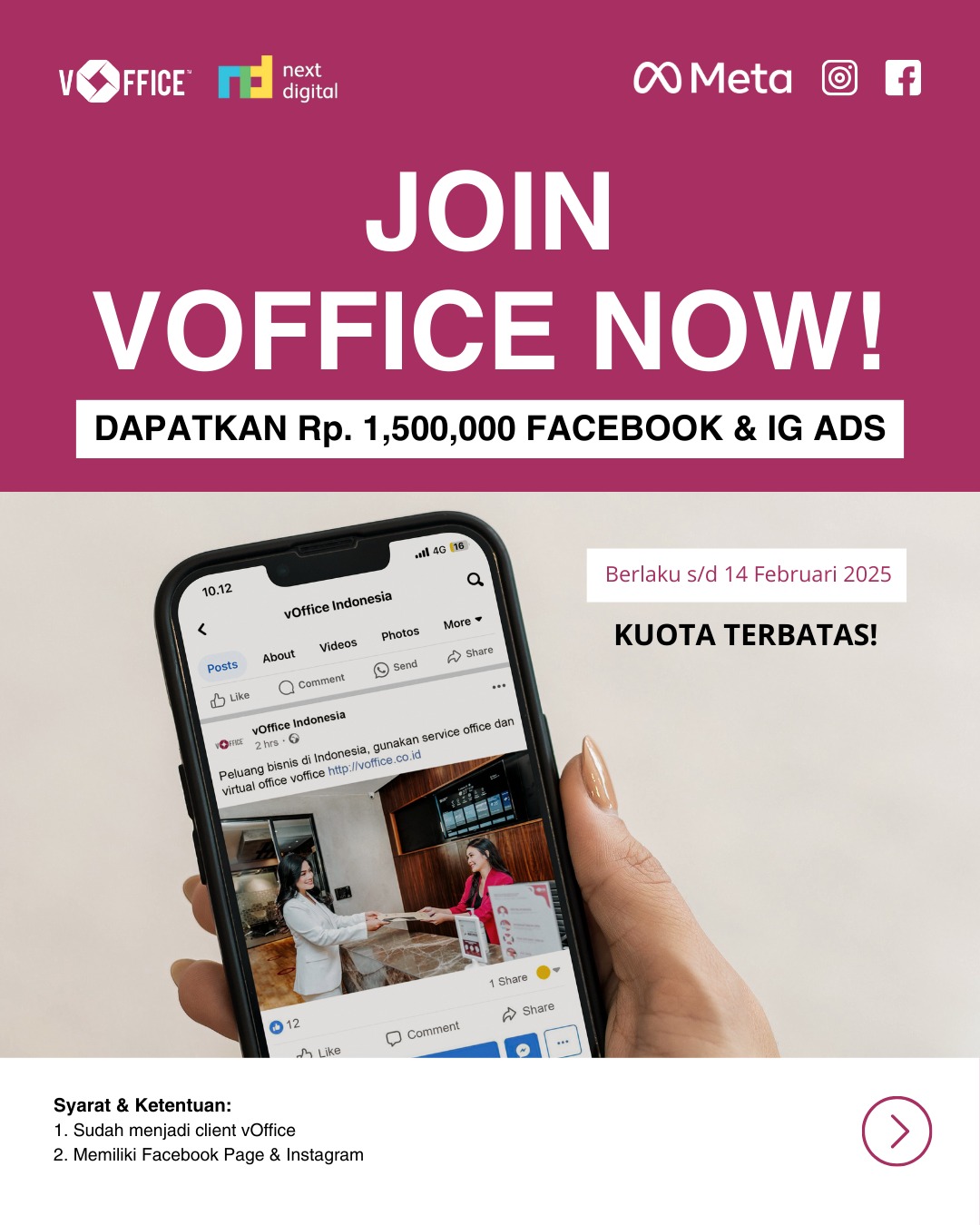JOIN VOFFICE NOW!