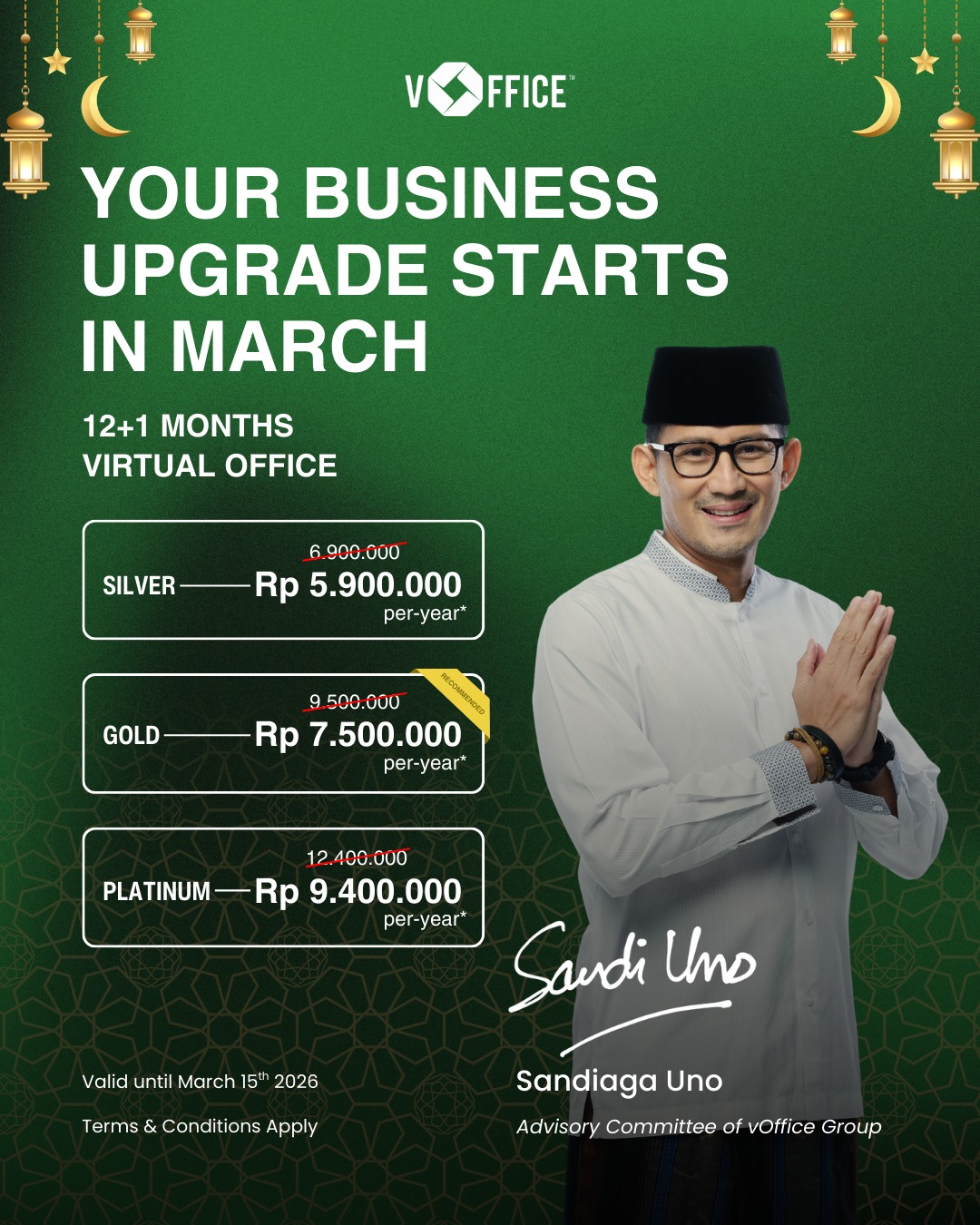 Your Business Upgrade Starts In March